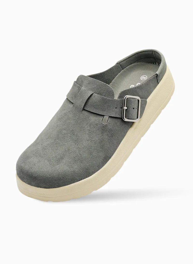 DUOZOULU Liber Synthetic Suede Clog